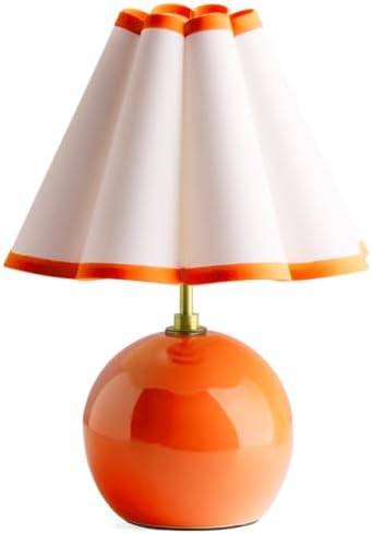 Pooky Lighting Cecily Rechargeable Ceramic Table Lamp 15" - Cordless Lamp by PookyLighting