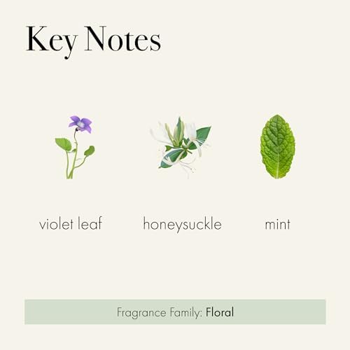 LAFCO New York Classic Reed Diffuser, Wild Honeysuckle - 6 oz - Up to 3 Months Fragrance Life - Reusable Glass Vessel - Natural Wood Reeds - Made in the USA - Image 3