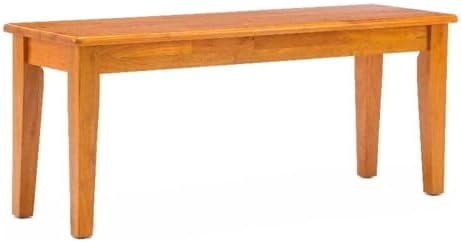 Boraam Shaker Bench, Oak 15 x 44 x 18 by Boraam