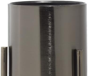 deco 79 Metal Planter, Set of 3 Planter 18", 14", 12" H, Black - Image 4