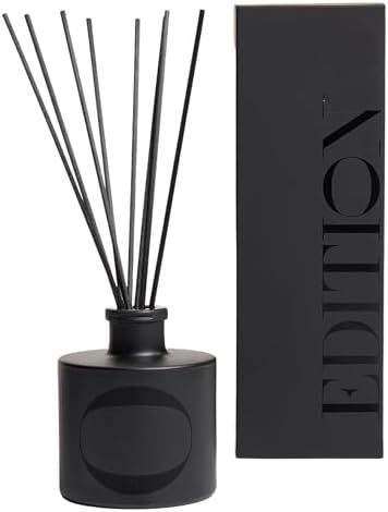 EDITION Reed Diffuser Set - Notes of Black Tea, Sicilian Bergamot, and Cedarwood - Pack of 1 by EDITION