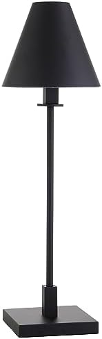 Henn&Hart 28" Modern 1-Light Table Lamp, Black by Unknown