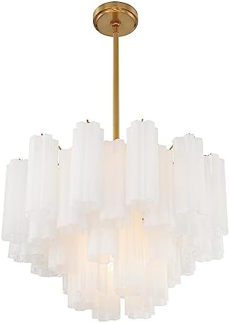 Crystorama Addis 9 Light Aged Brass Chandelier - Image 3