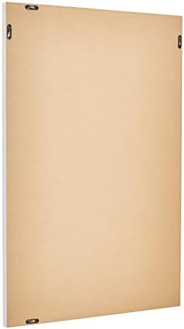 Amazon Basics Rectangular Wall Mount Mirror for Bedroom, Living Room, Entryway, 24" x 36", Standard Trim, White, Hangs Horizontally or Vertically - Image 2