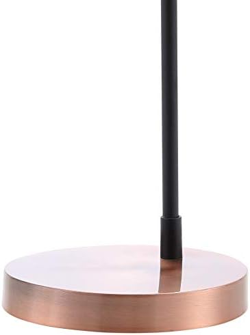JONATHAN Y Brady Metal LED Task Table Lamp 22" Desk Light, Copper/Black - Image 5