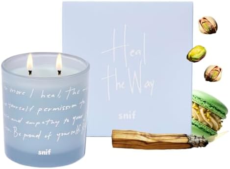 Snif Heal The Way Luxury Scented Candle, 8.5 oz by Snif