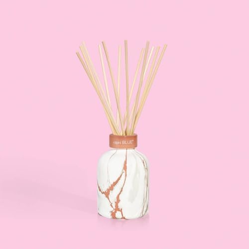 Capri Blue Modern Marble Reed Diffuser Set - Includes Reed Diffuser Sticks, Scented Oil & Glass Bottle - Luxury Scents for Bedroom Decor & Bathroom Air Freshener - Havana Vanilla (5.7 fl oz) - Image 7