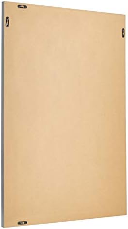 Amazon Basics Rectangular Wall Mount Mirror for Bedroom, Living Room, Entryway, 24" x 36", Standard Trim, Nickel, Hangs Horizontally or Vertically - Image 2