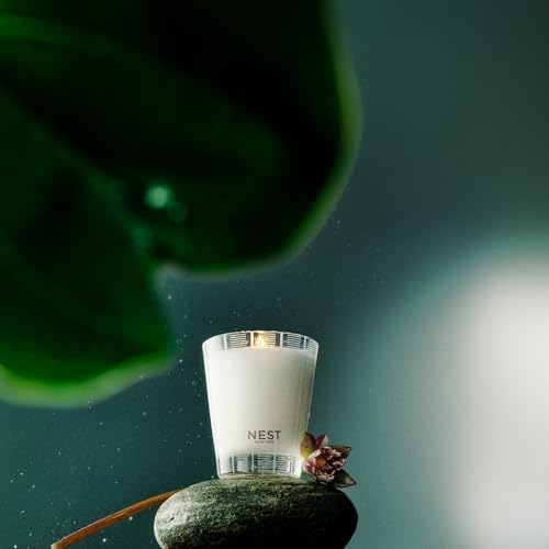 NEST New York Scented Classic Candle, Forest Rain - 8.1 oz - Up to 60-Hour Burn Time - Reusable Glass Vessel - Image 5