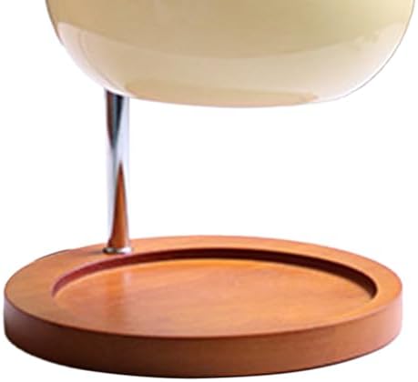 Candle Warmer Lamp, Aromatherapy Candle Warmer, Dimmable Retro Decorative Aromatherapy Candle Melter Melting Lamp for Bedroom Study Round Plate (Beige) - Image 6