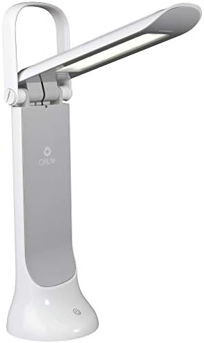OttLite Dimmable LED Task Lamp, Portable with Carry Handle, White by Ottlite