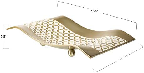 Creative Scents Schonwerk Diamond Lattice Decorative Table Decorations, Centerpieces for Dining/Living Room Table Decor Dish - Coffee Table Decor Best Wedding/Birthday Gift - Image 5