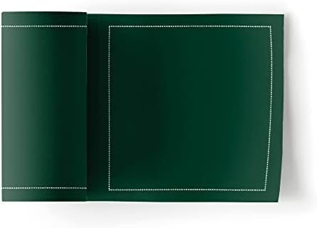 Cotton Cocktail Napkin - 4.3 x 4.3 in - 50 units per roll - English Green by MYDRAP