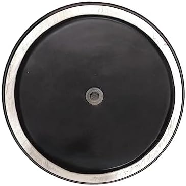 Amazon Basics Fluted Ceramic Planter Pot for Indoor Outdoor Plants, Round Flower Pot with Drainage Hole, 8-inch, Black - Image 4