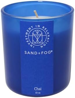 Sand + Fog Scented Candle - Chai – Additional Scents and Sizes – 100% Cotton Lead-Free Wick - Luxury Air Freshening Jar Candles - Perfect Home Decor – 10oz - Image 2