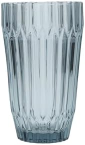 Fortessa Archie Glass Drinkware, Iced Beverage Glass (Set of 6), 15 Ounce, Dusk Gray by Unknown