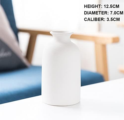 Decorative Vase Floor Vase Decoration Tall Ceramic Vase Modern Home Decors Twisted High Flower Vase for Shelf Home Decor Living Room Ceramic Vase Glass Vase Hydroponic Flower Vase ( Color : Type A ) - Image 2