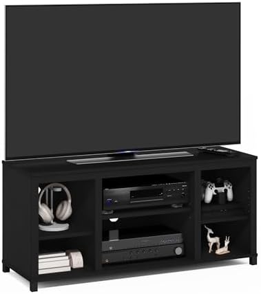 Furinno Classic 3-Tier TV Stand, Entertainment Center, Americano by Furinno-FitsYourSpaceFitsYourBudget