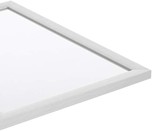 Amazon Basics Rectangular Wall Mount Mirror for Bedroom, Living Room, Entryway, Standard Trim, 20" x 28", Nickel - Image 3