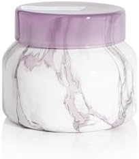 Capri Blue Modern Marble Jar Candles - Luxury Candles for Home Scented - Long Lasting Soy Wax Blend (Aloha Orchid, 8 oz) by Unknown
