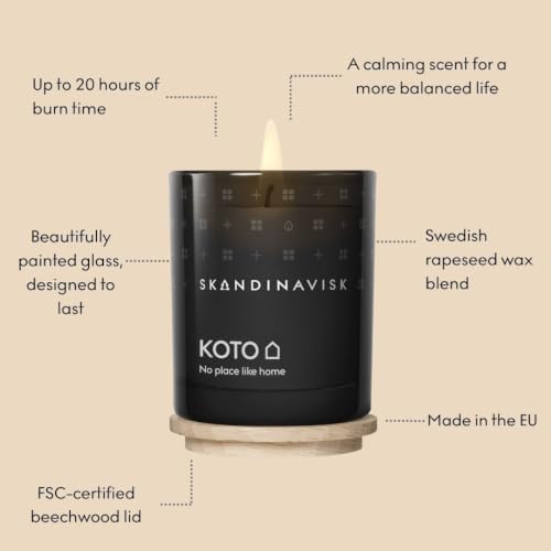SKANDINAVISK Scented Candle, KOTO(Home), 2.3 Ounce - Image 2