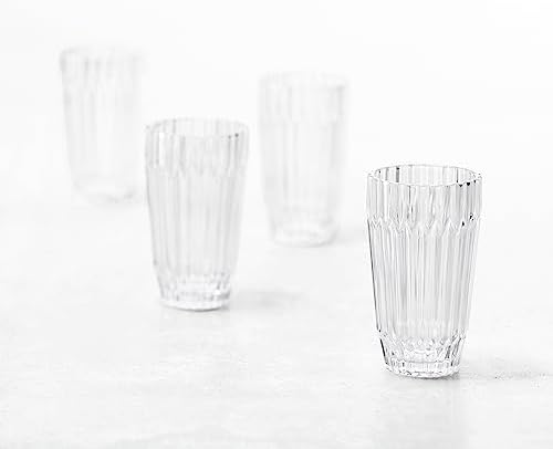 Fortessa Archie Glass Drinkware, Iced Beverage Glass (Set of 6), 14.8 Ounce, Clear - Image 2