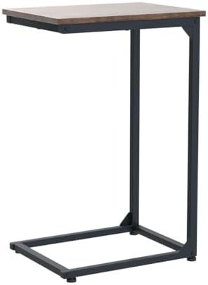 AMHANCIBLE C Shaped End Table Set of 2, Couch Side Table that Slide Under - Image 5