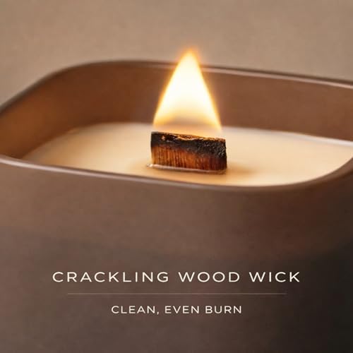 Luxury Candle Gift Set - 3 Large 9.8oz Scented Soy Candles with Wood Wicks - Home Collection: White Musk, Bamboo Forest & Peony Garden - Great Gifts for Any Occasions - 150+ HR Total Burn Time - Image 5