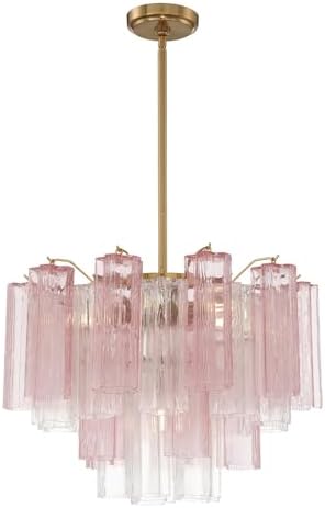 Crystorama Addis 6 Light Aged Brass Chandelier by CrystoramaLighting