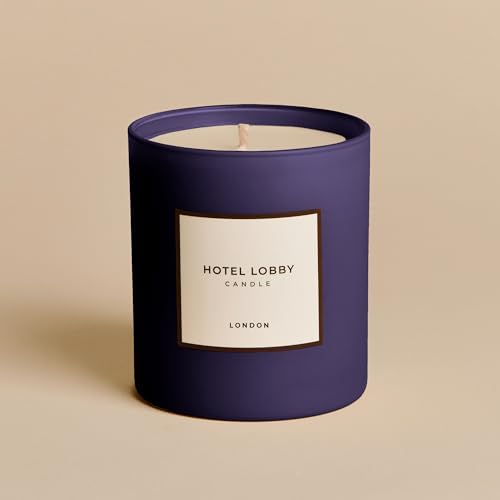 Hotel Lobby London Candle – Luxury Hand-Poured 9.75oz Soy Wax with Earl Grey Tea, Vanilla Milk, Lavender, and Honey – Infused with Essential Oils, 65-Hour Burn Time, Reusable Vessel, Clean Burn - Image 2