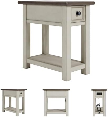 Signature Design by Ashley Bolanburg Narrow End Table, Charging Station - Image 5