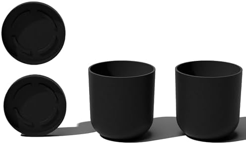Veradek Mason Series Lima Planter & Drip Tray - Large Round Outdoor Planter by VeradekOutdoor