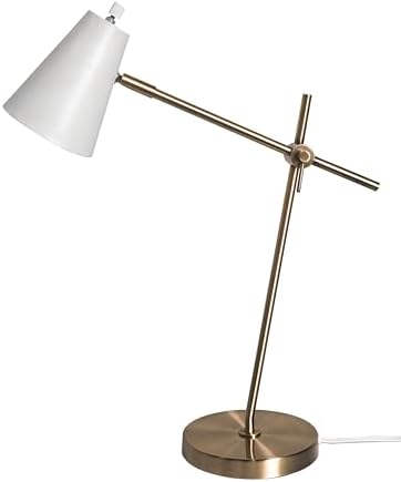 HarvestLand HaloBar White Mordern Desk Lamp, Reading Lamp for Home Office by Harvestland