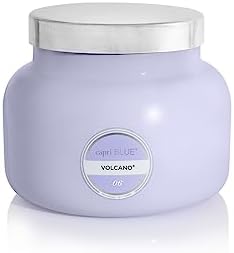 Capri Blue Volcano Scented Candles - Luxury Glass Jar Candles for Home Scented with Tropical Fruit & Sugared Citrus - Soy Wax Blend - Lavender Colored Jar (19 oz) by Unknown