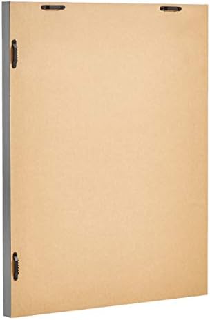 Amazon Basics Rectangular Wall Mount Mirror 16" x 20" - Standard Trim, Nickel, 20" L x 16" W (Pack of 3) - Image 2