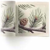 MY DRAP Pine Cone Recycled Cotton Cocktail Napkins – 50 Units | Eco-Friendly Christmas Napkins, Biodegradable & Reusable up to 6 Times | Sustainable Holiday Table Decor by MYDRAP