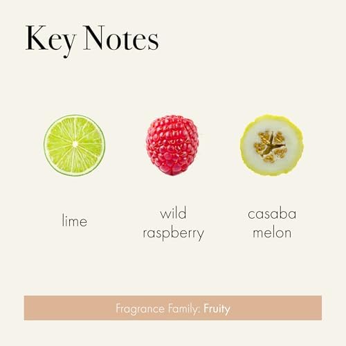 LAFCO New York Classic Reed Diffuser, Paloma Melon - 6 oz - Up to 3 Months Fragrance Life - Reusable Glass Vessel - Natural Wood Reeds - Made in the USA - Image 3