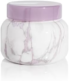Capri Blue Modern Marble Jar Candles - Luxury Candles for Home Scented - Long Lasting Soy Wax Blend - (Aloha Orchid, 19 oz) by Unknown