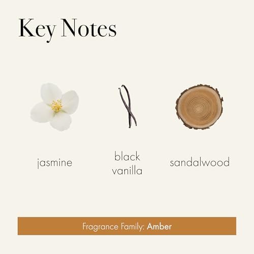 LAFCO New York Reed Diffuser Refill, Amber Black Vanilla - 8.4 oz - Up to 4-Month Fragrance Life - Includes Natural Wood Reeds - Free of Dyes & Propellants - Made in the USA - Image 3