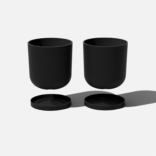 Veradek Mason Series Lima Planter & Drip Tray - Large Round Outdoor Planter - Image 7