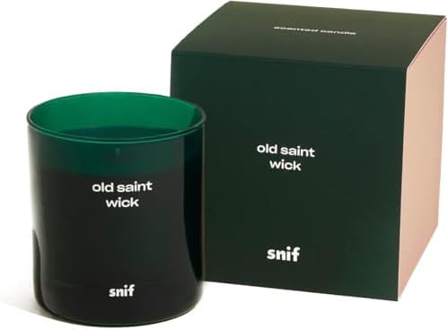 Old Saint Wick Scented Holiday Candle by Snif, Woody, Aromatic, Fir Scent, 50+ Hours, 100% Cotton Fiber Wicks, Soy Wax Blend, Non-Toxic, Vegan, 8.5oz - Image 2