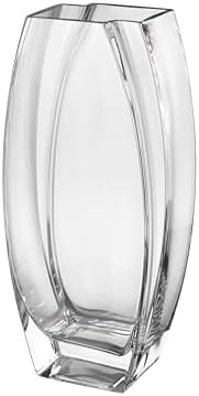 Glass - Vase - Clear - 12.6" Height - Heavy Durable - Made in Europe - by Barski by Barski