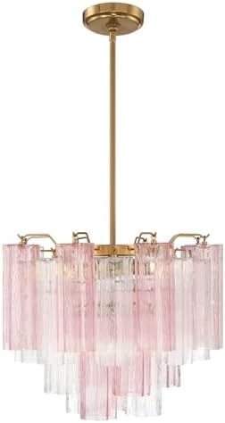 Crystorama Addis Light Aged Brass Mini Chandelier (Spring., Width: 17.75 Inches) - Image 5