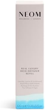 NEOM Real Luxury Reed Diffuser Refill,100ml | Lavender, Jasmine & Sandalwood I 100% Natural Fragrances I Last up to 12 Weeks - Image 6