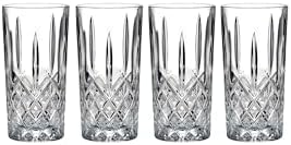 Marquis by Waterford Markham Highball Glasses, Set of 4, 13 oz, Cocktail Glasses by MarquisbyWaterford