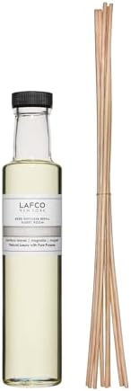 LAFCO New York Reed Diffuser Refill, Star Magnolia - 8.4 oz - Up to 4-Month Fragrance Life - Includes Natural Wood Reeds - Free of Dyes & Propellants - Made in the USA by Unknown