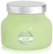 Capri Blue Volcano Scented Candles - Luxury Candles for Home Scented with Tropical Fruit & Sugared Citrus - Long Lasting Soy Wax Blend - Petite Glass Jar (Iced Matcha Green, 8 oz) by Unknown