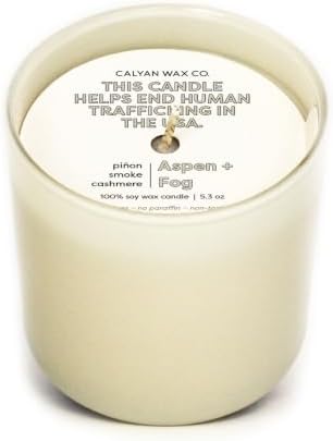Calyan Wax Co. Dignity Series Aspen & Fog Scented Candle - 35 Hour Burn by CalyanWaxCo