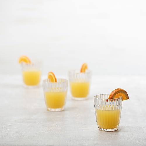 Fortessa Archie Glass Drinkware, Double Old Fashioned (Set of 6), 12.5 Ounce, Clear - Image 2