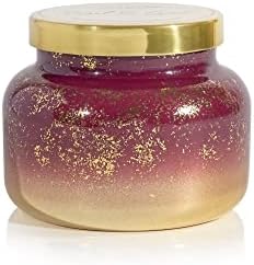 Capri Blue Glimmer Jar Candles - Luxury Holiday Scented Candles for Home - Long Lasting Soy Wax Blend - Scented Holiday & Home Decor - Tinsel & Spice Signature Jar (19 oz) - Image 2
